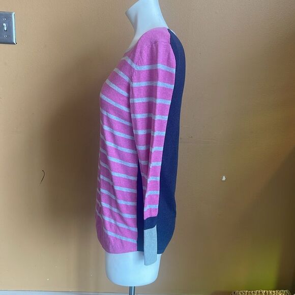 Nic+Zoe Vital Striped Top Sweater Pullover, Size XS - Picture 6 of 14